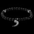 POLICE TALON BLACK ONYX BEAD MEN'S BRACELET