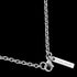 POLICE WHIZ ANTIQUE SKULL CZ CROSS MEN'S NECKLACE - CHAIN CLOSE-UP