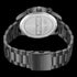 Back View Police Driver II Gunmetal Grey Black Dial Men's Watch