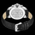 POLICE MENSOR BLACK DIAL LEATHER MEN'S WATCH - BACK VIEW