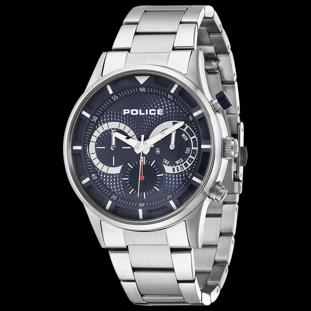 POLICE MEN’S DRIVER BLUE DIAL WATCH