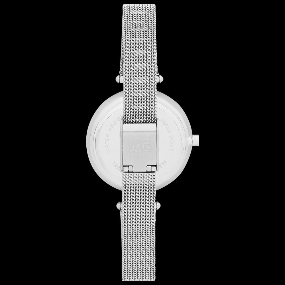JAG LADIES LEXI SILVER DIAL WATCH - BACK VIEW