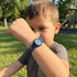 Young Boy Wearing Astronaut Children's Watch