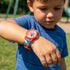 Young Boy Wearing Fireman Children's Watch