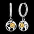 ENGELSRUFER ALOHA WORLD HOOP EARRINGS