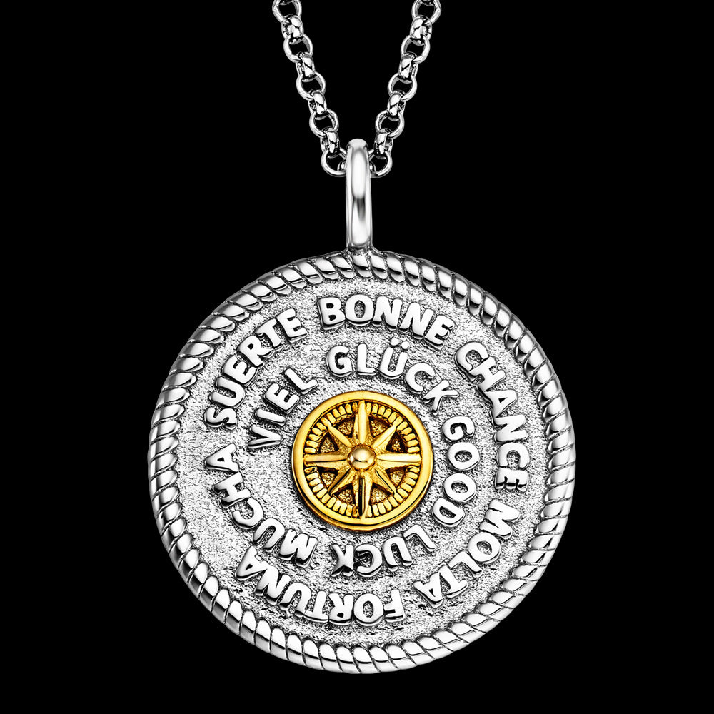 ENGELSRUFER LUCK TALISMAN NECKLACE - CLOSE-UP