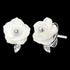 ENGELSRUFER ROSE MOTHER OF PEARL STUD EARRINGS