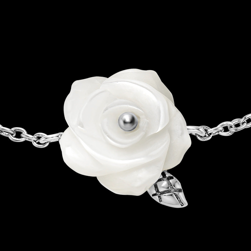 ENGELSRUFER ROSE MOTHER OF PEARL BRACELET - CLOSE-UP