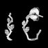 ENGELSRUFER ROSE GARDEN HOOP EARRINGS