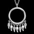 ENGELSRUFER FLYING WINGS CZ SILVER NECKLACE - CLOSE-UP