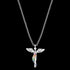ENGELSRUFER LITTLE ANGEL SILVER RAINBOW NECKLACE