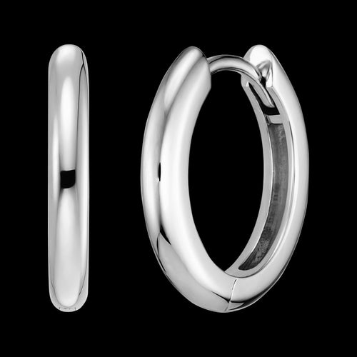 ENGELSRUFER SILVER LOLA 16MM HOOP EARRINGS