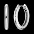 ENGELSRUFER SILVER LOLA 16MM HOOP EARRINGS