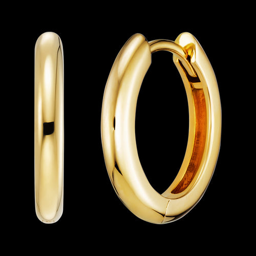 ENGELSRUFER GOLD LOLA 16MM HOOP EARRINGS