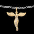 ENGELSRUFER LITTLE ANGEL SILVER GOLD ANKLET - CLOSE-UP