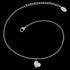 ENGELSRUFER HEARTWING SILVER ROSE GOLD ANKLET