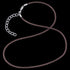 2MM BROWN LEATHER NECKLACE | VARIETY OF LENGTHS | AUSTRALIA