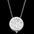 ENGELSRUFER SILVER TREE OF LIFE MOTHER OF PEARL NECKLACE - BACK VIEW