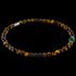 ANCHOR & CREW WALTER TIGER EYE & GREEN JADE STONE BRACELET