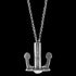 ANCHOR & CREW UNION ANCHOR SILVER NECKLACE