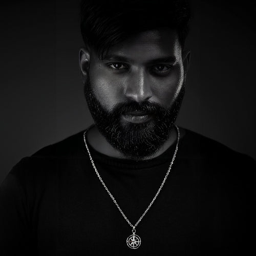North Star Talisman Steel Men's Necklace | Save Brave Australia