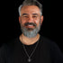 Man Wearing Black Onyx Compass Talisman Men's Necklace | Save Brave Australia