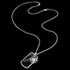Black Onyx Compass Talisman Dog Tag Men's Necklace | Save Brave Australia