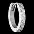 Checker Plate Huggie Hoop Men's Earring | Save Brave Australia