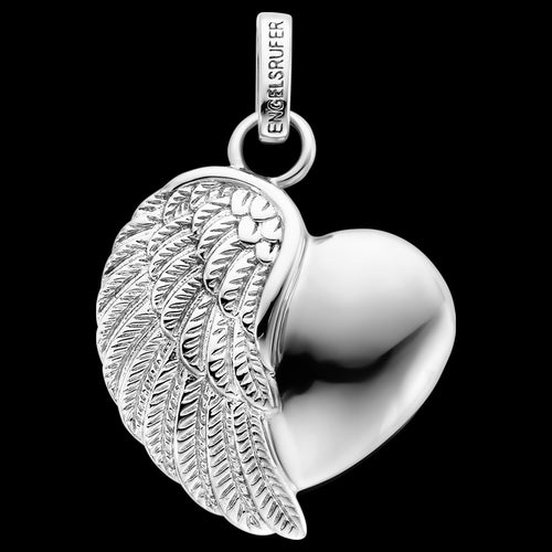 Sterling Silver Angel Wing Heart Pendant | Engelsrufer Australia