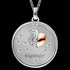 Close Up Rose Gold Angel Wing Heart Glass Locket Necklace | Engelsrufer Australia