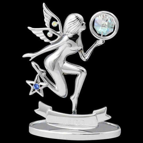 Crystocraft Swarovski Aquarius Zodiac Symbol | Australia