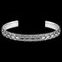 Thomas Sabo Wide Crocodile Rocks Sterling Silver Bangle | Australia