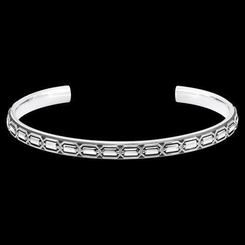 Thomas Sabo Narrow Crocodile Rocks Sterling Silver Bangle | Australia