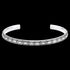 Thomas Sabo Narrow Crocodile Rocks Sterling Silver Bangle | Australia