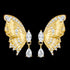 Thomas Sabo Butterfly Paradise Gold Stud Earrings | Australia