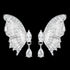 Thomas Sabo Butterfly Paradise Silver Stud Earrings | Australia