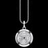 THOMAS SABO FOUR ELEMENTS OF NATURE SILVER NECKLACE - BACK VIEW
