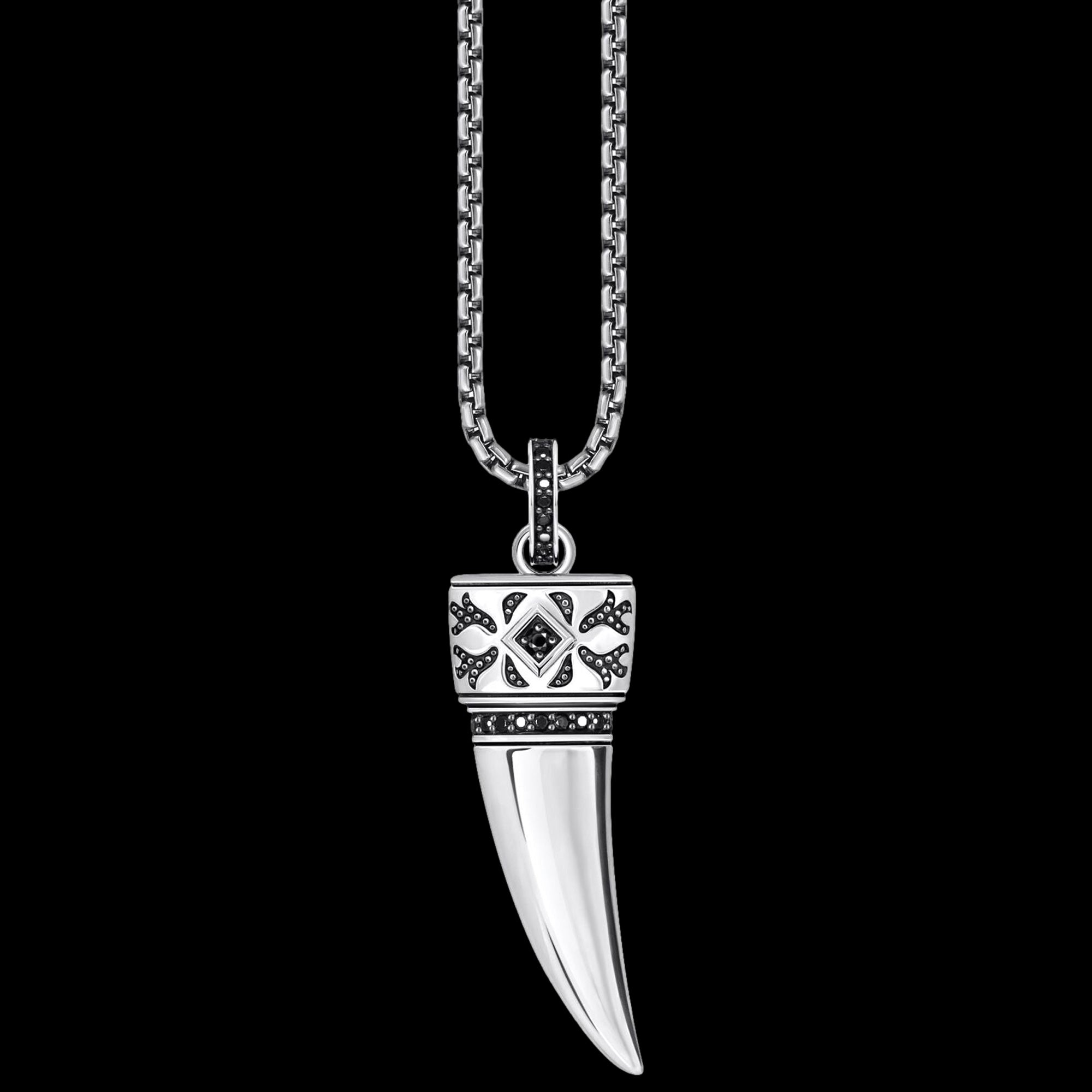 Thomas Sabo Wolf's Tooth Sterling Silver Necklace | Australia