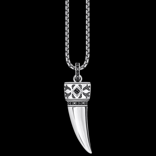 Thomas Sabo Wolf's Tooth Sterling Silver Necklace | Australia