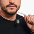 Man Wearing Thomas Sabo Rebel Wolf Head Sterling Silver Pendant