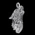 Side View Thomas Sabo Rebel Wolf Sterling Silver Pendant