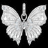 Back View Thomas Sabo Butterfly Paradise Silver Pendant