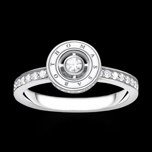 THOMAS SABO SPARKLING CIRCLES SILVER RING