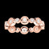 THOMAS SABO SPARKLING CIRCLES ROSE GOLD RING