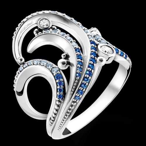 THOMAS SABO OCEAN WAVES RING