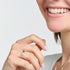 THOMAS SABO SNOWFLAKE PENGUIN SILVER RING - MODEL VIEW