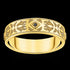 Thomas Sabo Rebel Wolf Gold Band Ring | Australia