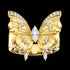 Thomas Sabo Butterfly Paradise Gold Cocktail Ring | Australia