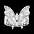 Thomas Sabo Butterfly Paradise Silver Cocktail Ring | Australia