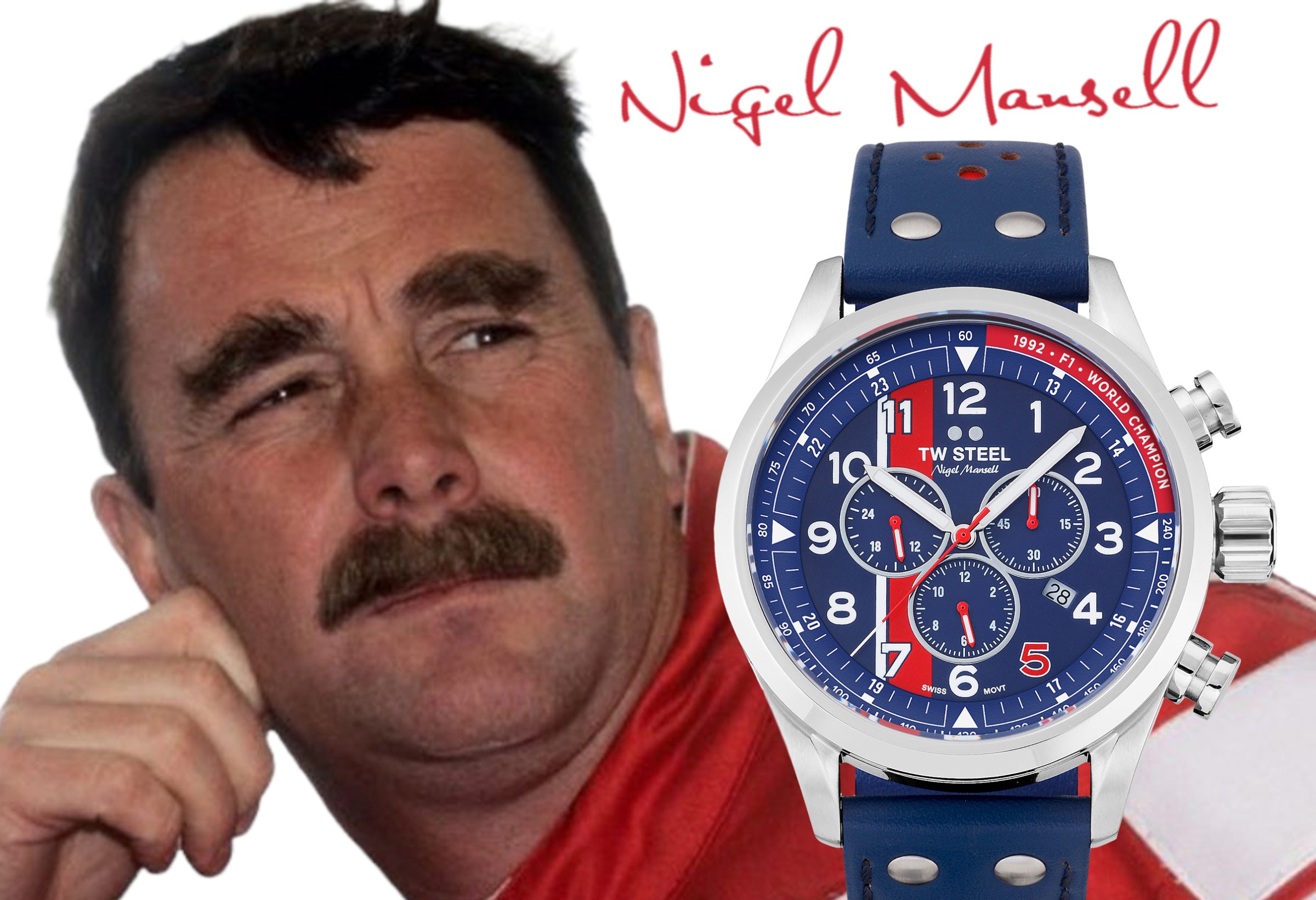 TW STEEL NIGEL MANSELL LIMITED EDITION WATCHES